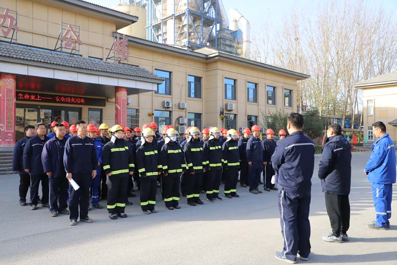 棗莊創(chuàng)新公司舉辦消防應急技能競賽，筑牢安全“防火墻”